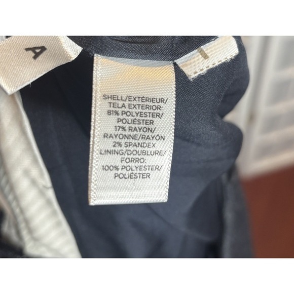 Ann Taylor Loft Trousers Pants 12P Marisa Style Gray‎ Speckled Corpcore Office - Picture 7 of 10